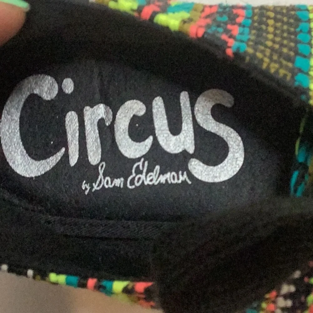 Circus by Sam Edelman Multicolor Striped Espadrille‎ Sneakers 8